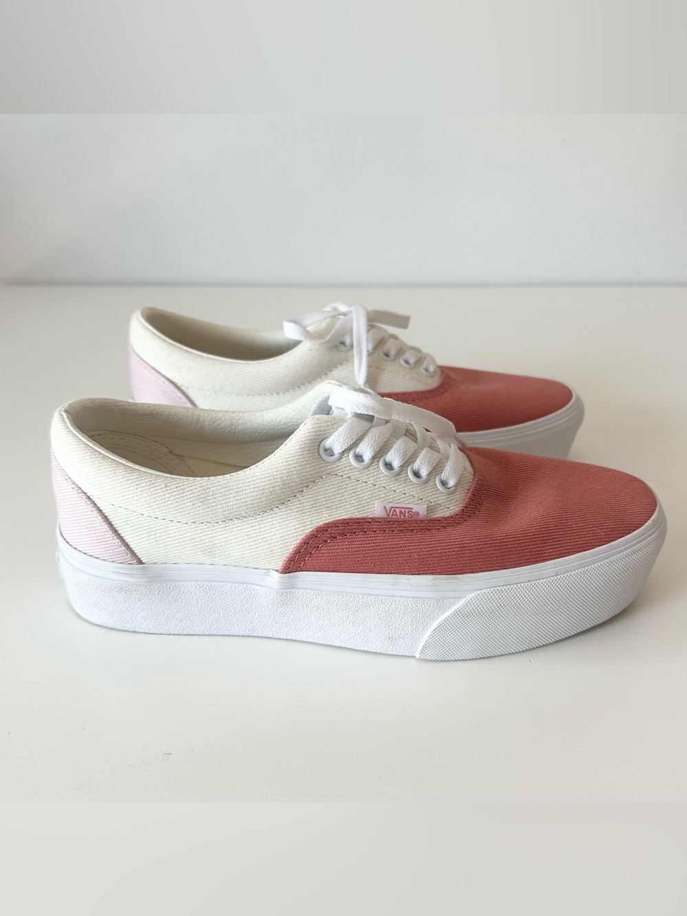 Vans Era Colorblock Canvas Platform Sneakers Women's 8.5
